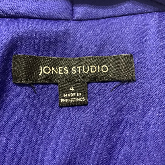 Floor length indigo dress - stretchy fits well - Picture 2 of 6